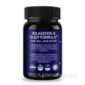 Melatonin Natural Sleep Aiuta Capsule per dormire erbe
